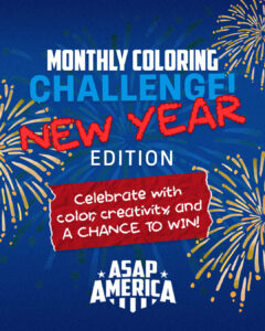 New Year Coloring Page, January 2026